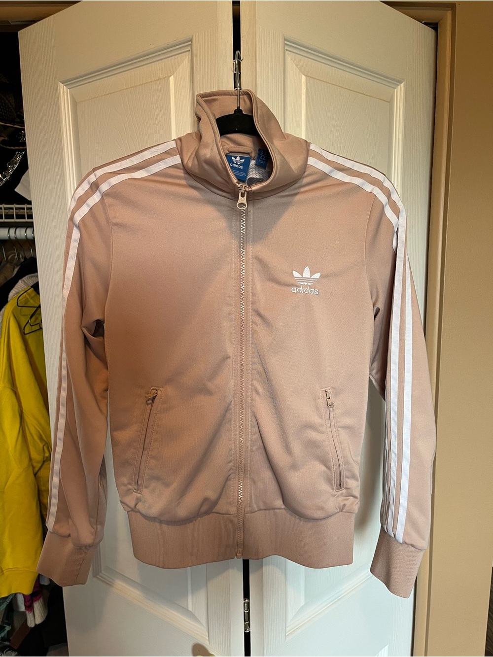 Adidas Pink Back Graphic Bomber